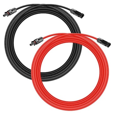 PRZEDŁUŻACZ KABEL SOLARNY 5M 4MM2 PV MC4 DO PANELA