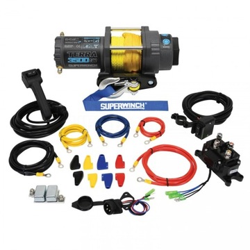 Лебедка Superwinch Terra 3500 Electric Winch 12V синтетический трос 1588 кг