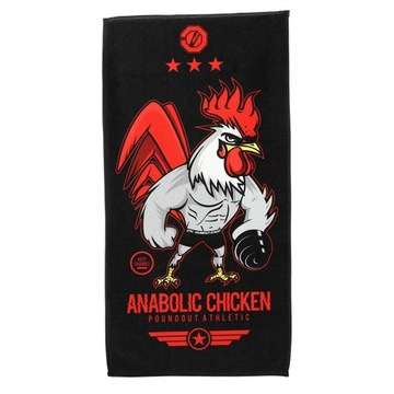 Ręcznik frotte ANABOLIC CHICKEN 70 x 140 cm