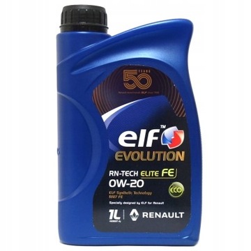 OEL 0W20 FT R FE 1L OLEJ ELF 0W20 1L EVOLUTION FULL TECH R FE / C5 / RN 17