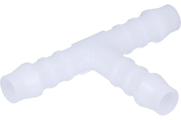 Trójnik do podciśnienia T 8x8x8 plastik biały