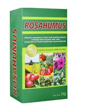 Rosahumus 1KG obornik 30 ton nawóz ekologiczny