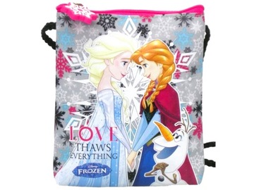SASZETKA NA SZNURKU FROZEN KRAINA LODU PORTFEL