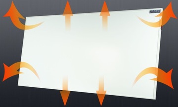 Panel grzewczy grzejnik na podczerwień GRAFEN 700W