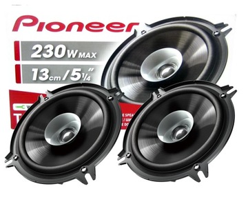 ДИНАМИКИ PIONEER 4 ШТ. ДЛЯ AUDI A3 8L ПЕРЕДНИЕ + ЗАДНИЕ ПРОСТАВКИ