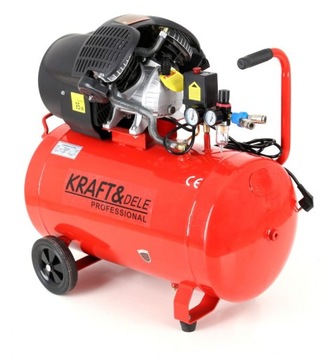 KOMPRESOR SPRĘŻARKA OLEJOWY 100L 230V KD1483 8 BAR