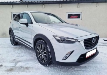 Mazda CX-3 2015 Mazda CX-3 SLICZNA 1.5 Diesel BOGATA WERSJA Oryginal SERWIS 2016r Biala Pe, zdjęcie 2