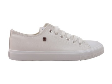 Trampki SPORT MEN BIG STAR V174347 WHITE SKÓRA 43