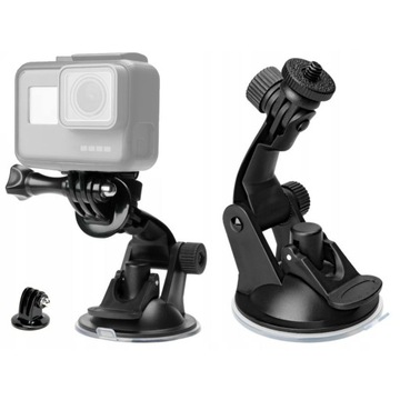 UCHWYT PRZYSSAWKA NA SZYBĘ GOPRO 10 9 SJCAM TRIPOD