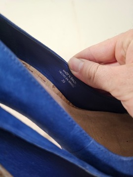 Buty czółenka szpilki skórzane ALDO r. 39 wkładka 25 cm