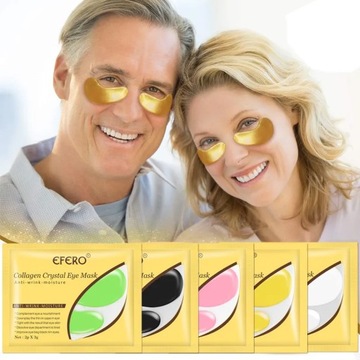 Collagen Eye Mask Gel Patches Under the Eyes Care Relief Fatigue Puffiness