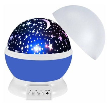 Lampka projektor LAMPKA NOCNA PROJEKTOR GWIAZD