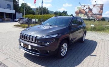 Jeep Cherokee V Terenowy 2.0 MJD 170KM 2014 Jeep Cherokee 2.0Mjet 170KM 4x4 4WD LIMITED Full opcja Zero korozji Niski