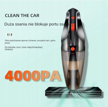 МОЩНЫЙ АВТОМОБИЛЬНЫЙ РУЧНОЙ ПЫЛЕСОС ДЛЯ ВЛАЖНОЙ ПОГОДЫ