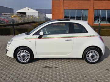 Fiat 500 II Seria 1 1.2 69KM 2011 Fiat 500 1.2 69Ps Panorama POLSKORY Alu Bialy Gwarancja 1.2 Benzyna, zdjęcie 24