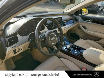 Audi A8 D4 Sedan Facelifting 4.2 TDI 385KM 2014 Audi A8 Long/ V8/ masaże/ lodówka/ Led/, zdjęcie 14