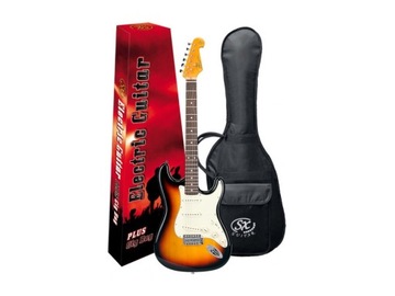 Gitara elektryczna SX SST62/3TS+ Pokrowiec