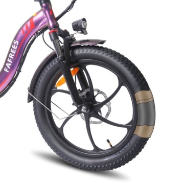 Электрический велосипед FAFREES F20 Pro 18 Ач 25 км/ч синий 250 Вт