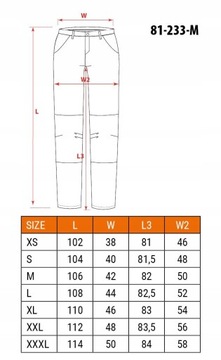 РАБОЧИЕ БРЮКИ NEO ДЖИНСЫ с эластаном ДЕНИМ XL + РЕМЕНЬ