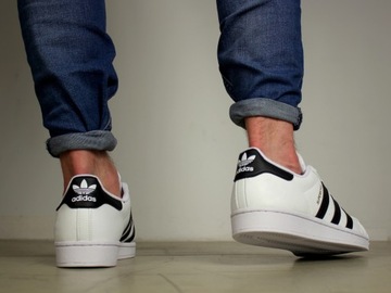 męskie buty Adidas Superstar SKÓRA sportowe