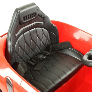 Автомобиль на аккумуляторе, пульт, музыка, BUJAK CAR-SX-3-RED