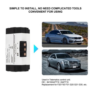 АККУМУЛЯТОР ТЕЛЕМАТИЧЕСКАЯ АККУМУЛЯТОРНАЯ БАТАРЕЯ OE BMW TCB 84102447710