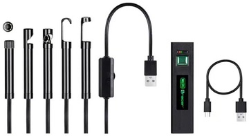 ЭНДОСКОПИЧЕСКАЯ КАМЕРА ДЛЯ КОНТРОЛЯ ДЛЯ МАСТЕРСКОЙ ТЕЛЕФОН ПК 3в1 ANDROID iOS Wi-Fi