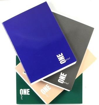 A5/60 Notebook One Color Interdruk x10 ПК микс