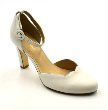 AF MARKOWE LEATHER PUMPS CZÓŁENKA damskie 36