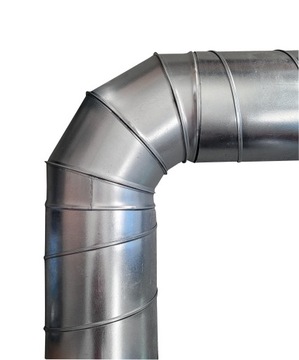Kolano segmentowe fi 315 Spiro 90 stopni SOLVENT
