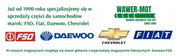 NÁLEPKA ZNAK DAEWOO NA KRYT KUFRU