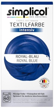 Simplicol Intensiv Barwnik do Tkanin Royal Blue 560g