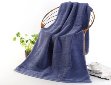Egyptian Cotton Beach Towel Terry Bath Towels Bathroom 70*140cm 650g Thick