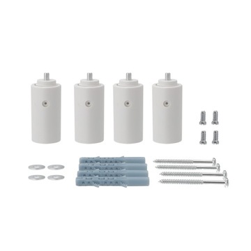 ЭЛЕКТРИЧЕСКИЙ РАДИАТОР ДЛЯ ВАННОЙ КОМНАТЫ, термостат-программатор лестницы БЕЛЫЙ 500 Вт