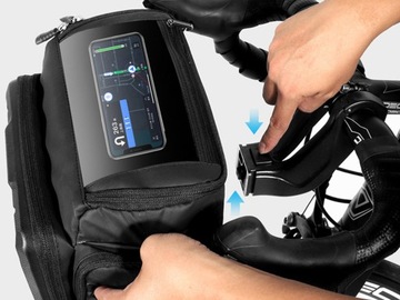 ВОДОНЕПРОНИЦАЕМЫЙ ВЕЛОСИПЕДНЫЙ СУМКА ДЛЯ ИНСТРУМЕНТОВ ДЛЯ ТЕЛЕФОНА 4Л