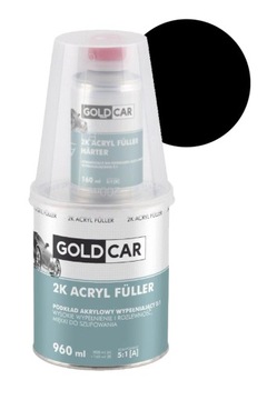 GOLDCAR podkład akrylowy Acryl Fuller CZARNY 960ml