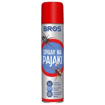 Spray na pająki BROS areozol skutecznie zwalcza pająki 250ml