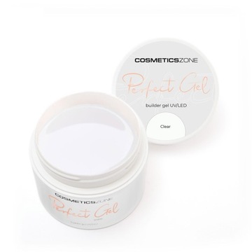 COSMETICS ZONE ŻEL UV LED CLEAR PRZEZROCZYSTY 15ML