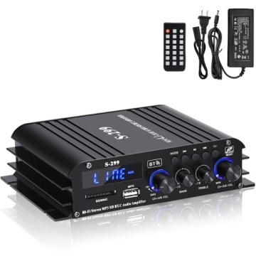 HiFi audio zesilovač, S-299 4.1 kanálů Bluetooth 5.0 Mini domácí