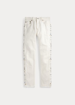 Ralph Lauren Callen Studded High-Rise Slim 26