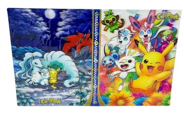 3D-альбом для коллекционных карточек POKEMON, 240 микс-карточек