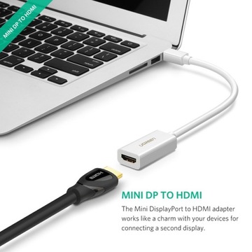Ugreen Adapter Mini DisplayPort - HDMI 4K 2K Mac PC Thunderbolt 1/2