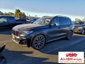 BMW X7 SUV M 4.0 M50i 530KM 2022 BMW X7 2022r., M50i, 4.4L, od ubezpieczalni 4.4 Benzyna 530KM