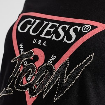 Guess t-shirt koszulka damska czarna W3GI46I3Z14-JBLK M