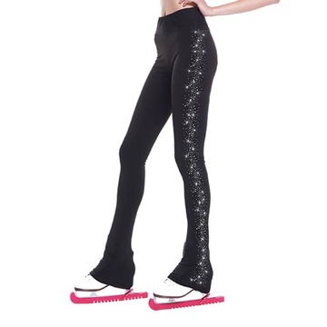 Rajstopy łyżwiarskie Crystal Sparkling Pants Figure