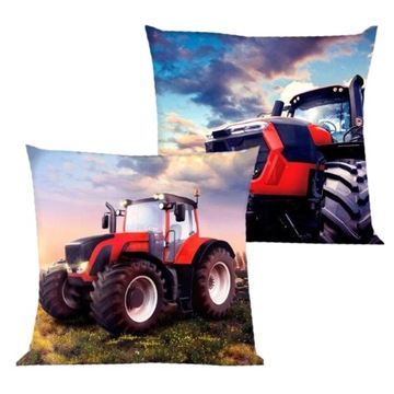 Poszewka jasiek na poduszkę 40x40 bawełna Traktor