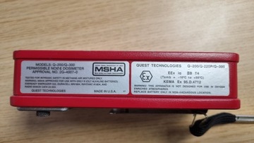 Miernik hałasu dozymetr sonometr Quest Q-300
