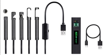 ЭНДОСКОПИЧЕСКАЯ КАМЕРА ДЛЯ ОСМОТРА ТЕЛЕФОН ПК WIFI LED