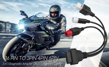 Диагностический кабель OBD2 для мотоциклов Yamaha Kline Euro5