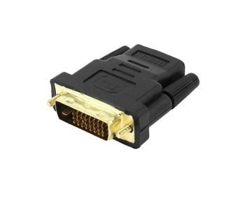 Przejście DVI-HDMI DVI-D obustronne na kabel HDMI